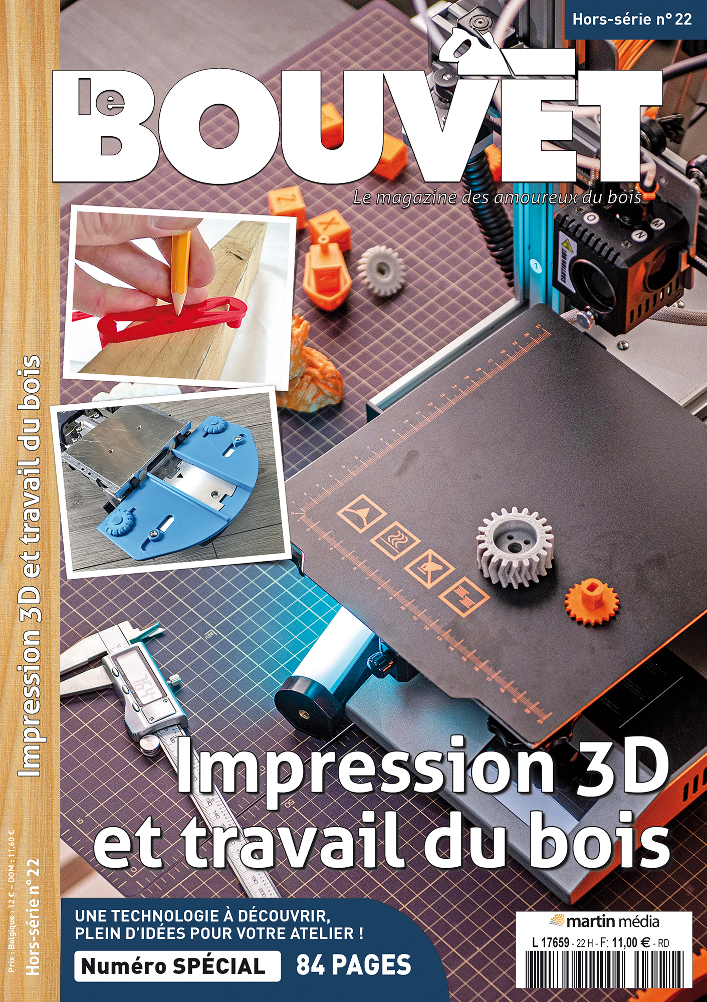 Impression 3D et travail du bois – Hors-série Le Bouvet