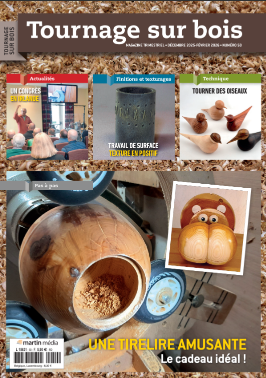 Tournage sur bois n° 50 - décembre 2025