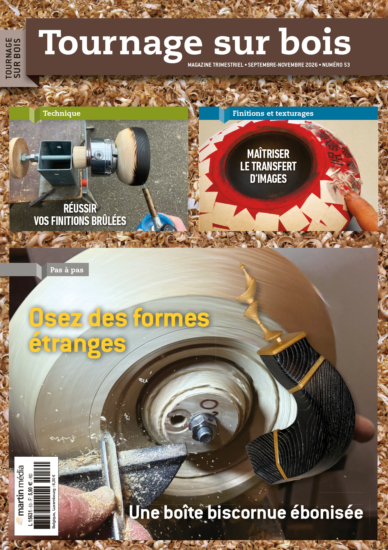 Tournage sur bois n° 53 - septembre 2026